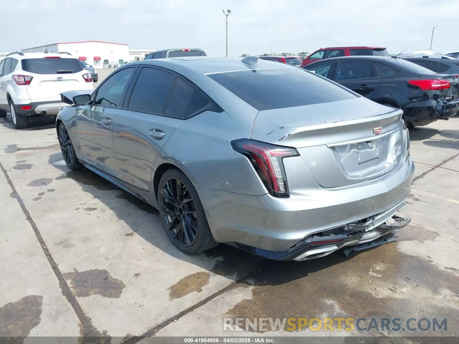 3 fotografías del automóvil dañado 1G6DP5RK7P0113696 CADILLAC CT5 2023