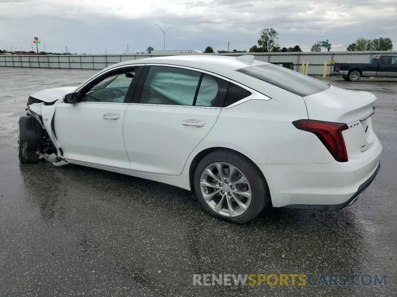 2 fotografías del automóvil dañado 1G6DS5RK4P0142989 CADILLAC CT5 2023