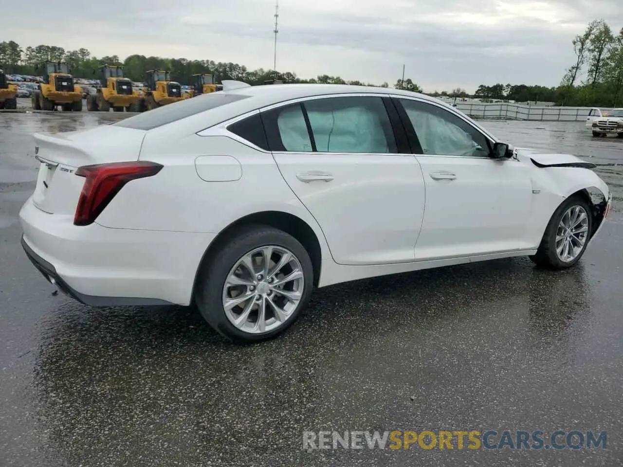 3 fotografías del automóvil dañado 1G6DS5RK4P0142989 CADILLAC CT5 2023