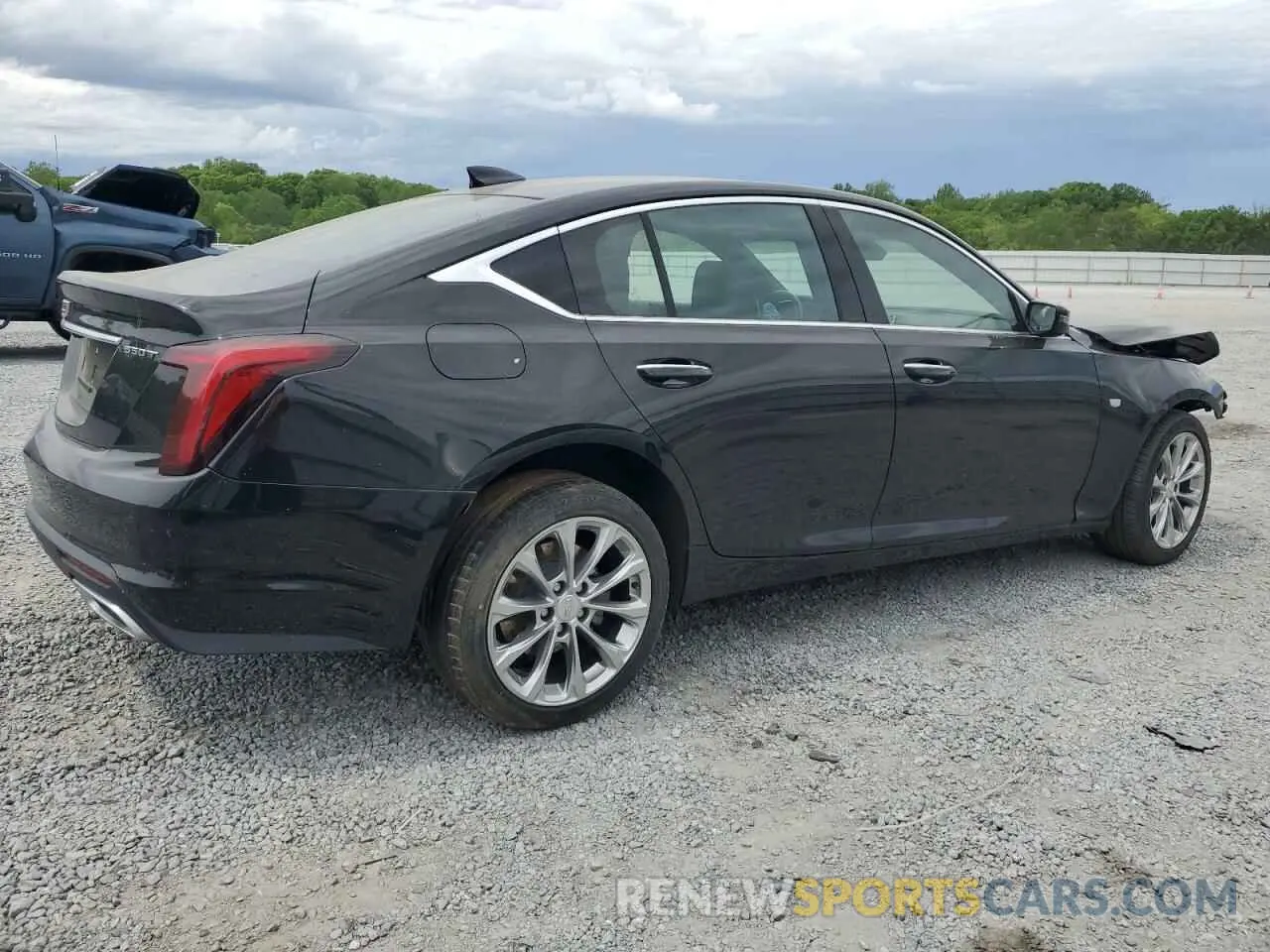 3 fotografías del automóvil dañado 1G6DS5RK6P0131959 CADILLAC CT5 2023