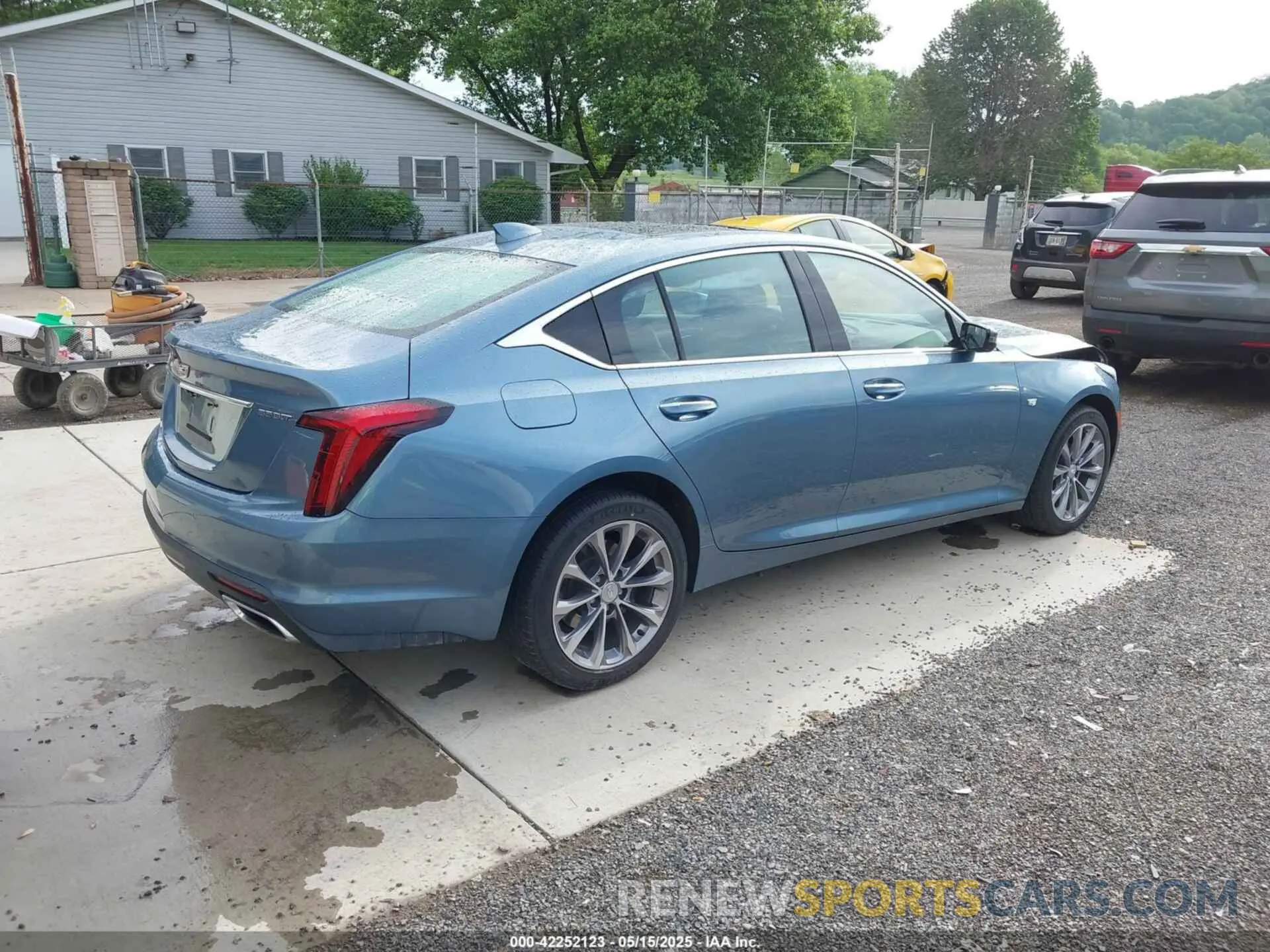 4 fotografías del automóvil dañado 1G6DS5RKXP0151504 CADILLAC CT5 2023