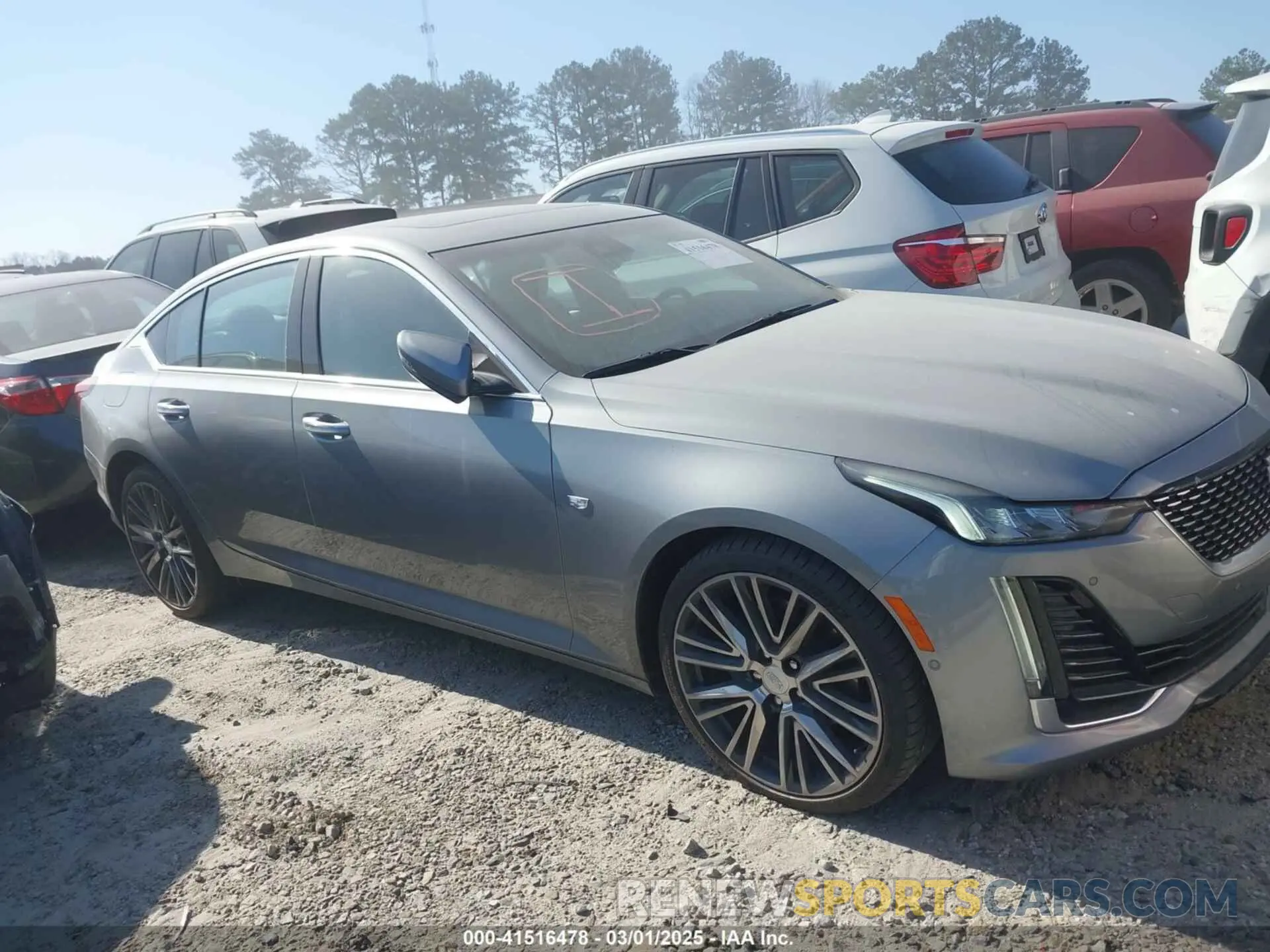 13 fotografías del automóvil dañado 1G6DS5RW4P0134281 CADILLAC CT5 2023