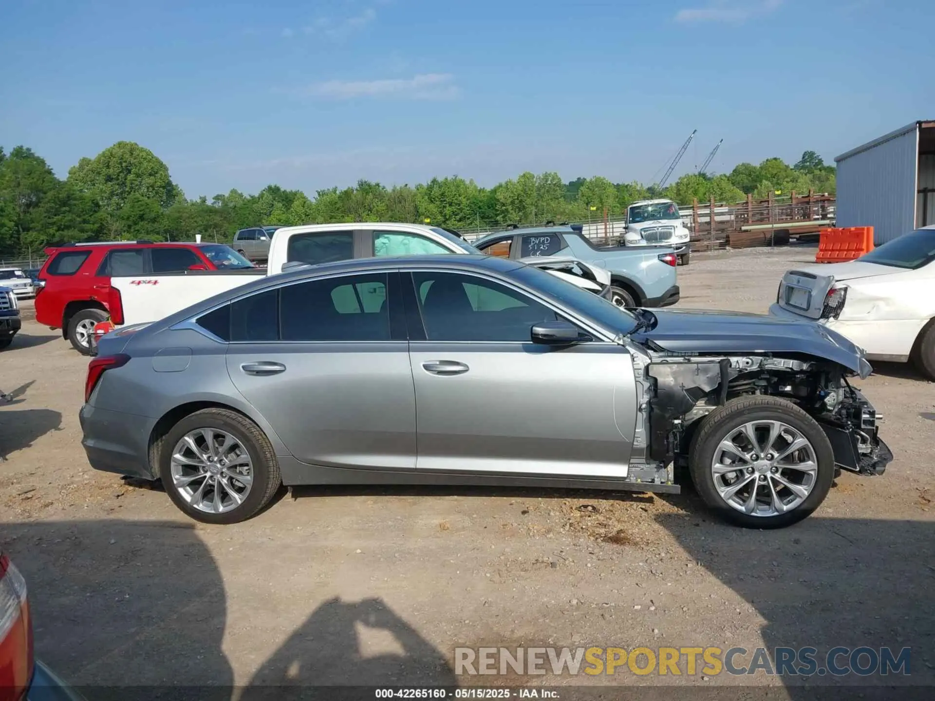 14 fotografías del automóvil dañado 1G6DS5RW5P0110376 CADILLAC CT5 2023