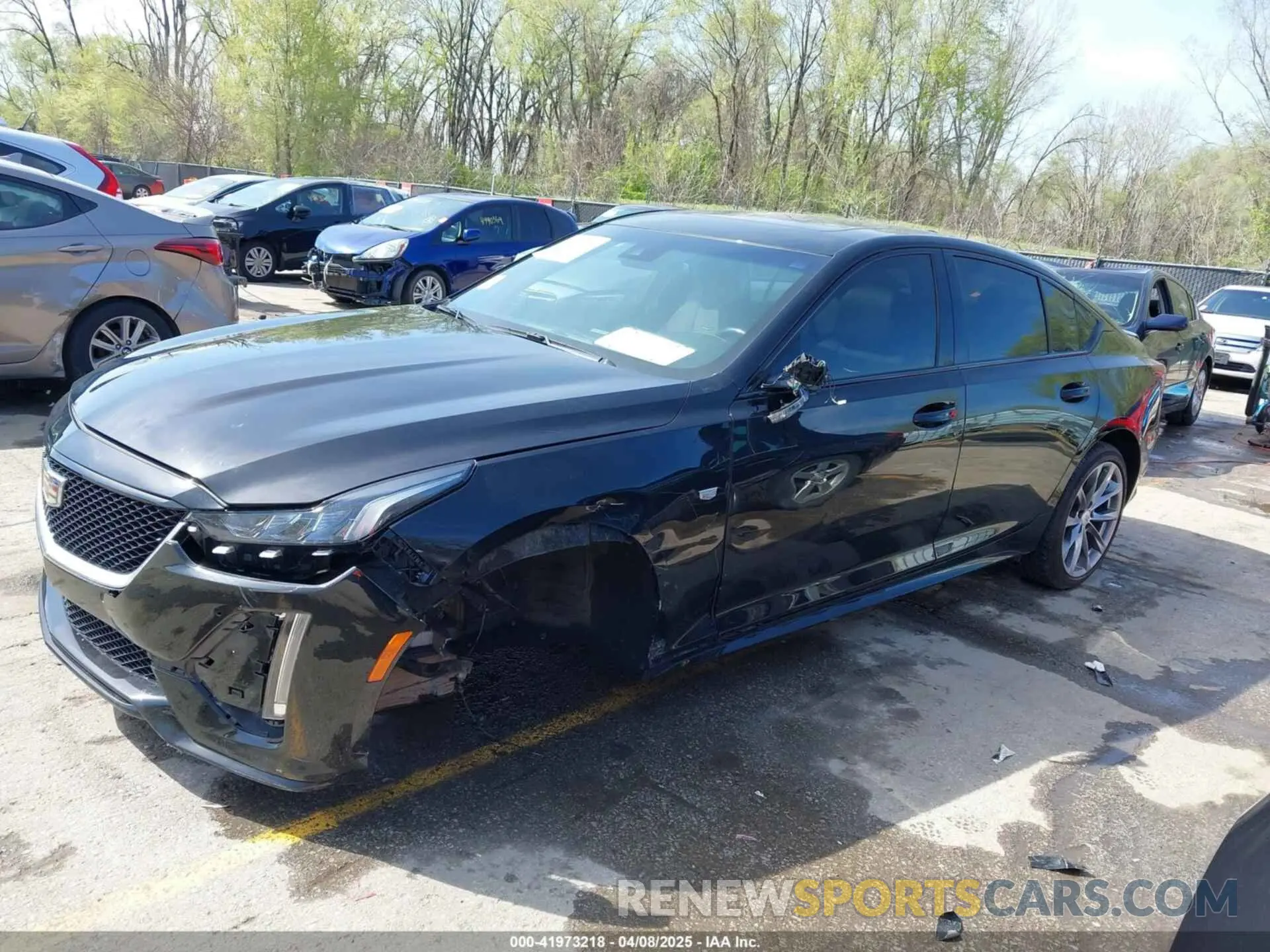 14 fotografías del automóvil dañado 1G6DU5RK5P0103466 CADILLAC CT5 2023