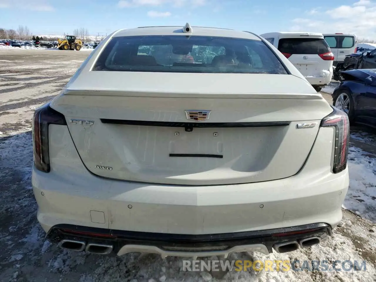 6 fotografías del automóvil dañado 1G6DV5RWXP0139265 CADILLAC CT5 2023