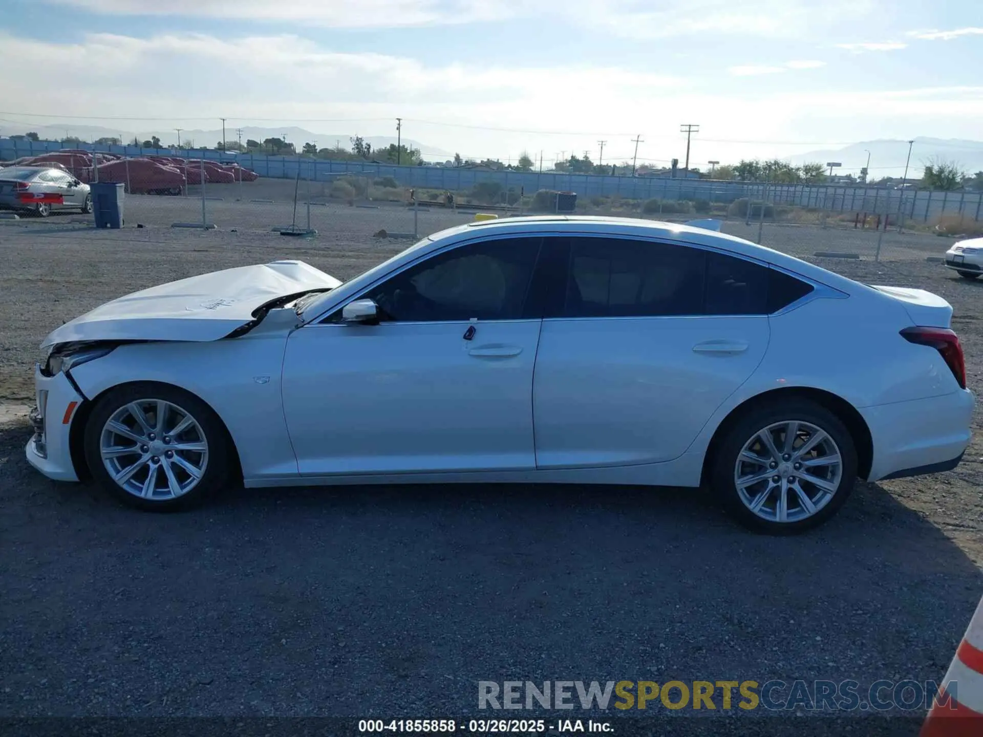 14 fotografías del automóvil dañado 1G6DW5RK2P0113365 CADILLAC CT5 2023
