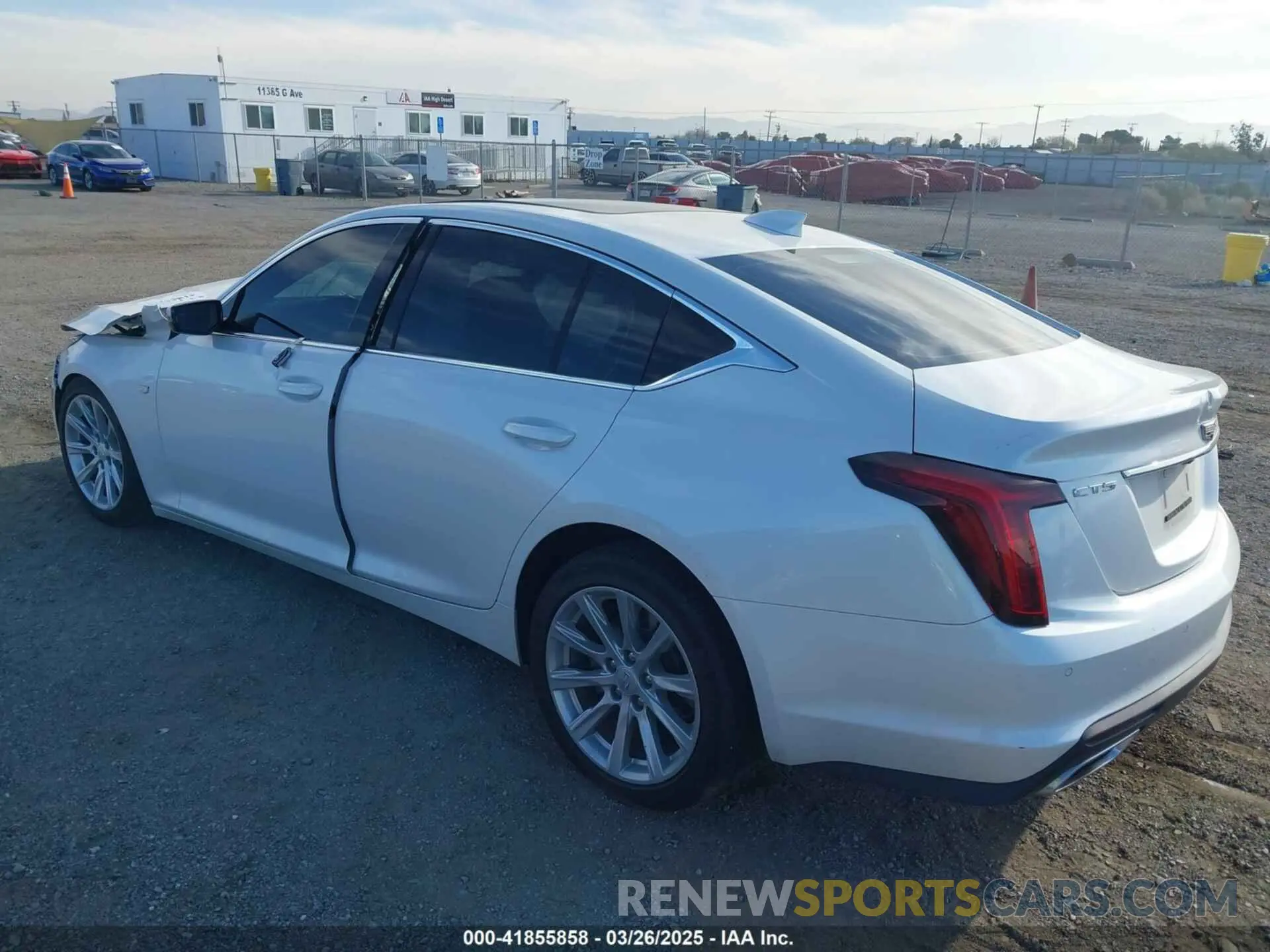 3 fotografías del automóvil dañado 1G6DW5RK2P0113365 CADILLAC CT5 2023