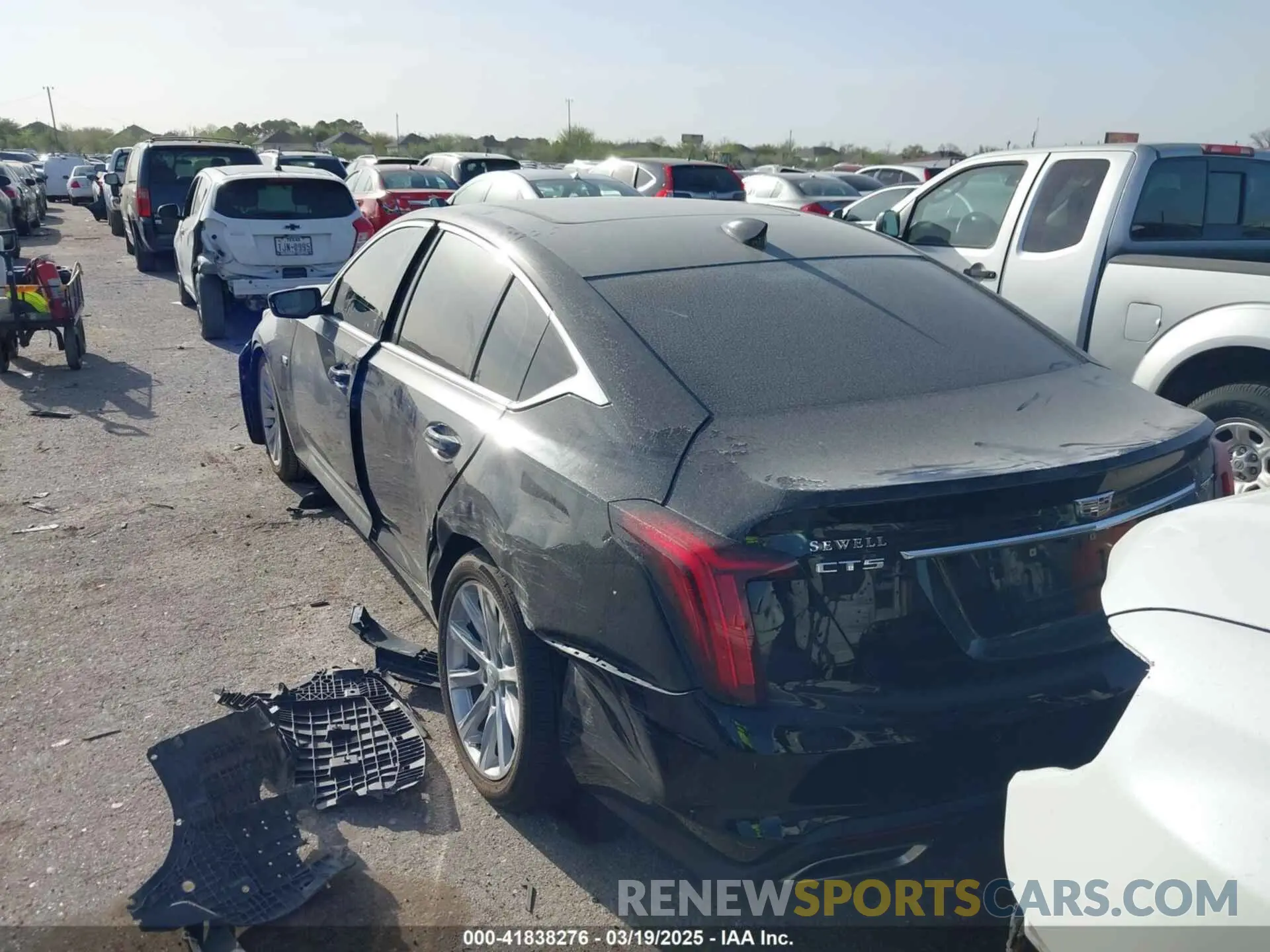 3 fotografías del automóvil dañado 1G6DW5RK4P0156637 CADILLAC CT5 2023