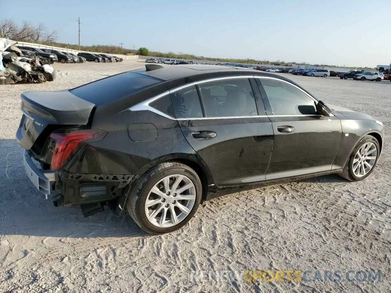 3 fotografías del automóvil dañado 1G6DW5RK8P0150517 CADILLAC CT5 2023