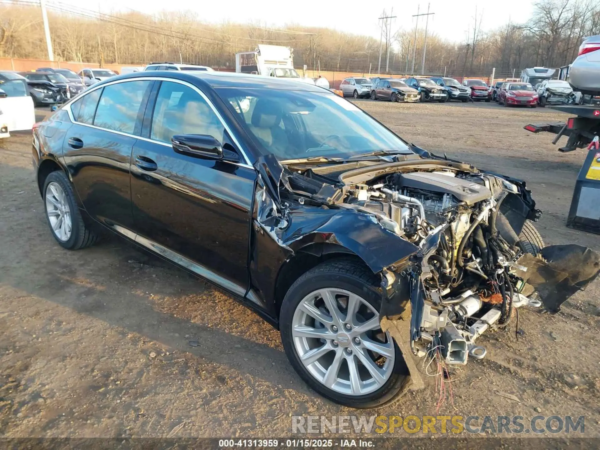 17 fotografías del automóvil dañado 1G6DX5RK5P0145675 CADILLAC CT5 2023
