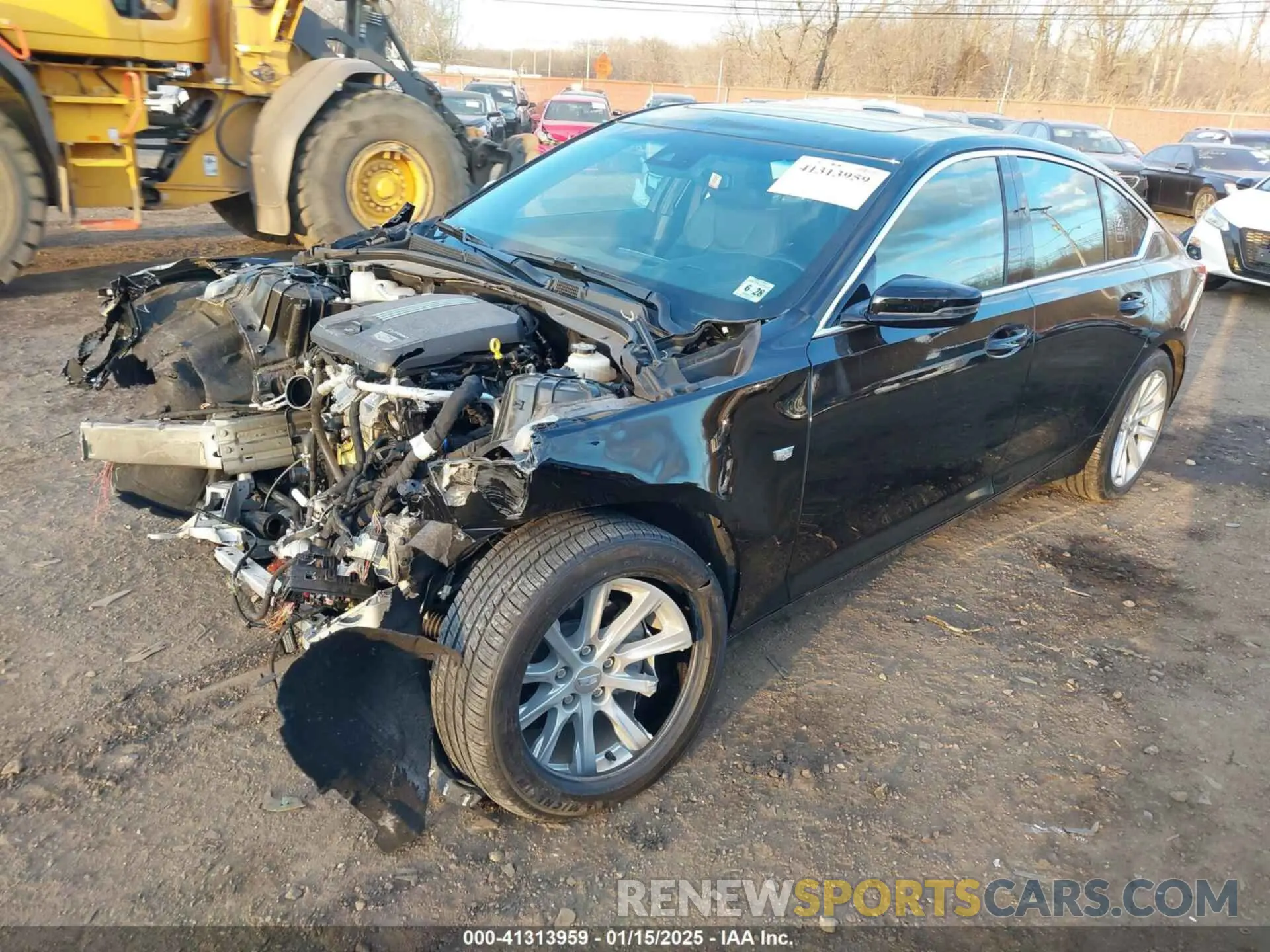 2 fotografías del automóvil dañado 1G6DX5RK5P0145675 CADILLAC CT5 2023