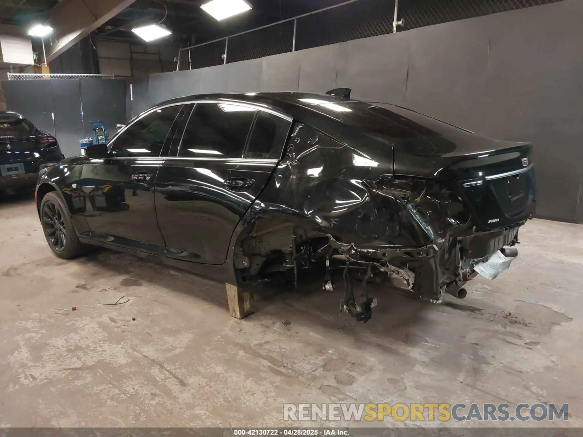 3 fotografías del automóvil dañado 1G6DX5RK7P0135813 CADILLAC CT5 2023