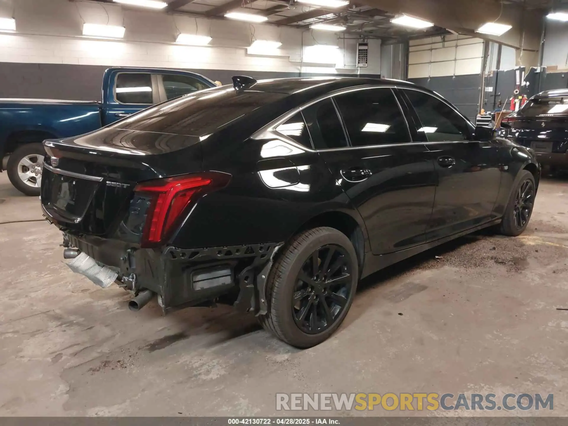 4 fotografías del automóvil dañado 1G6DX5RK7P0135813 CADILLAC CT5 2023