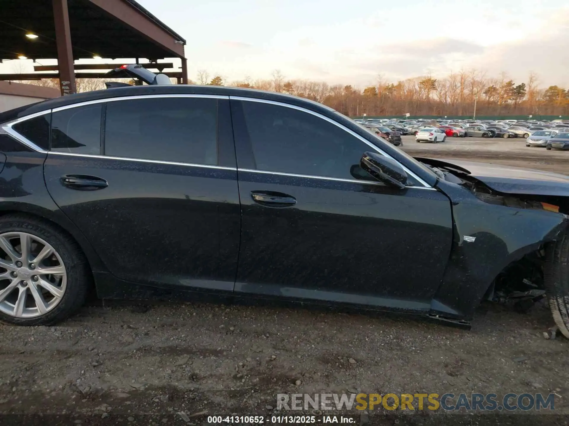 13 fotografías del automóvil dañado 1G6DX5RK8P0133553 CADILLAC CT5 2023