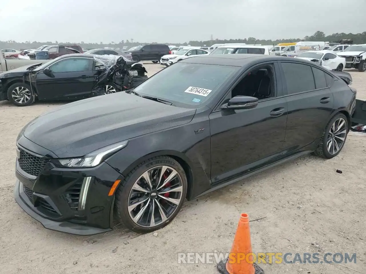 1 fotografías del automóvil dañado 1G6D35R67R0810464 CADILLAC CT5 2024