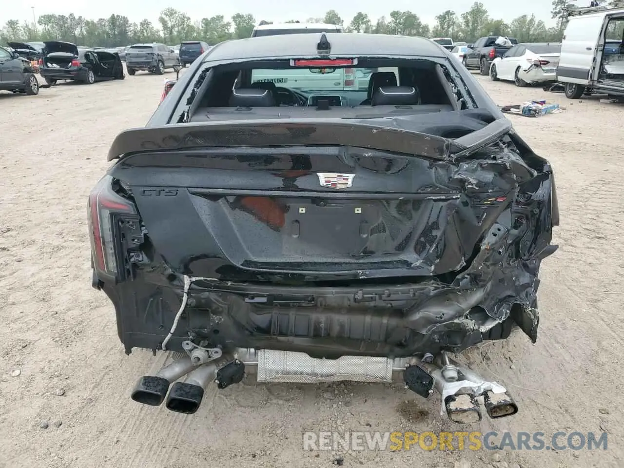 6 fotografías del automóvil dañado 1G6D35R67R0810464 CADILLAC CT5 2024
