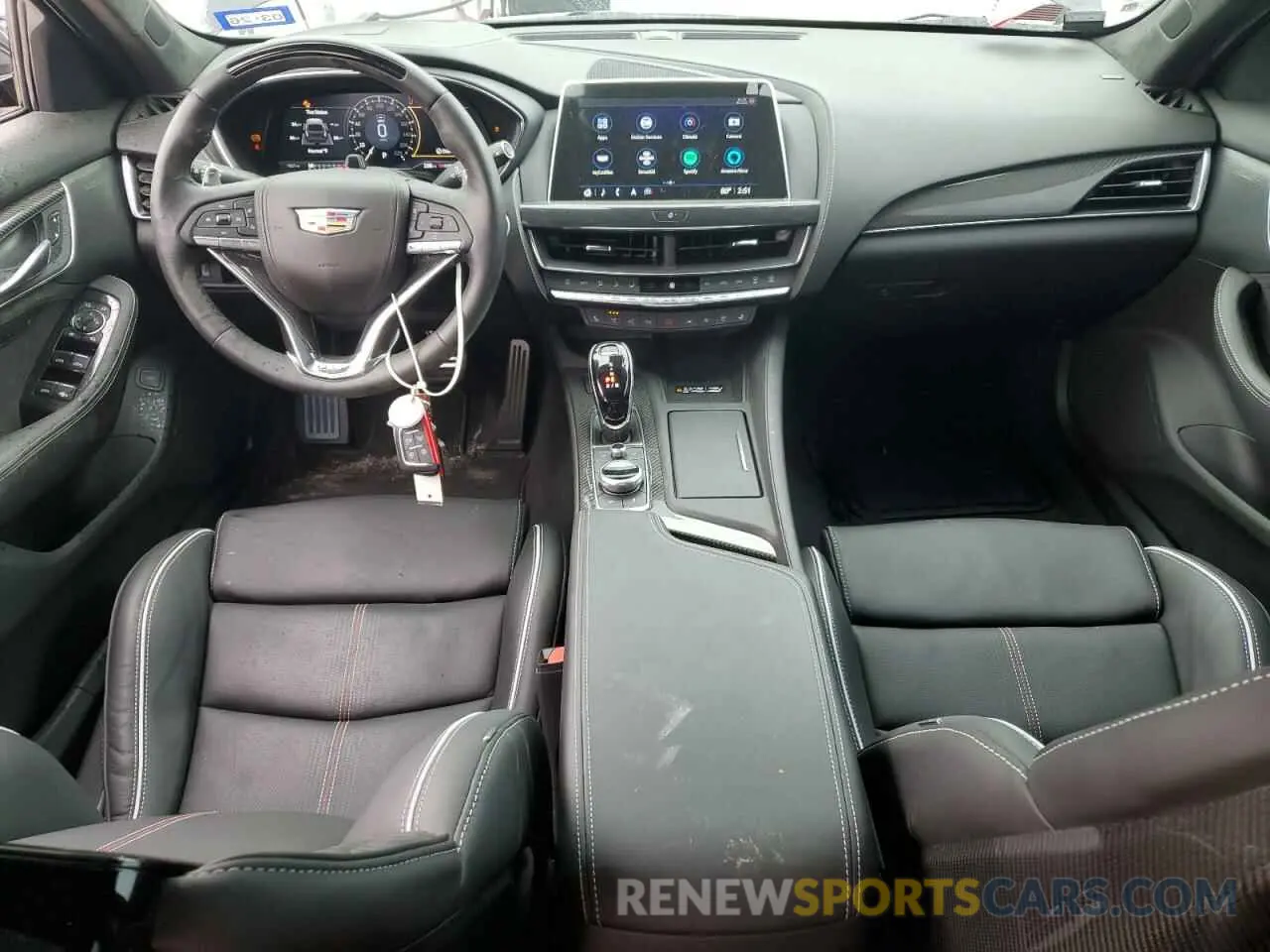 8 fotografías del automóvil dañado 1G6D35R67R0810464 CADILLAC CT5 2024