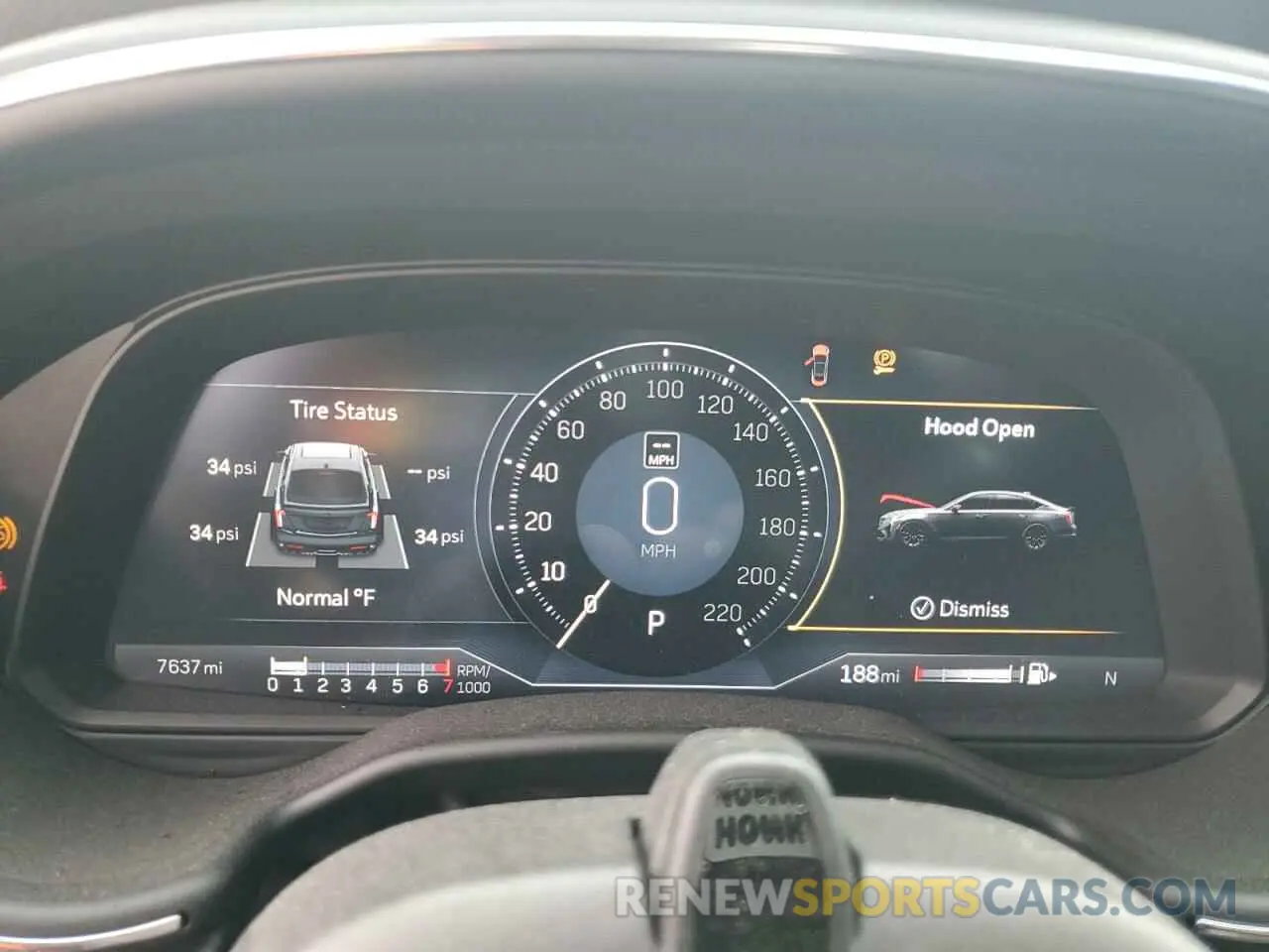 9 fotografías del automóvil dañado 1G6D35R67R0810464 CADILLAC CT5 2024