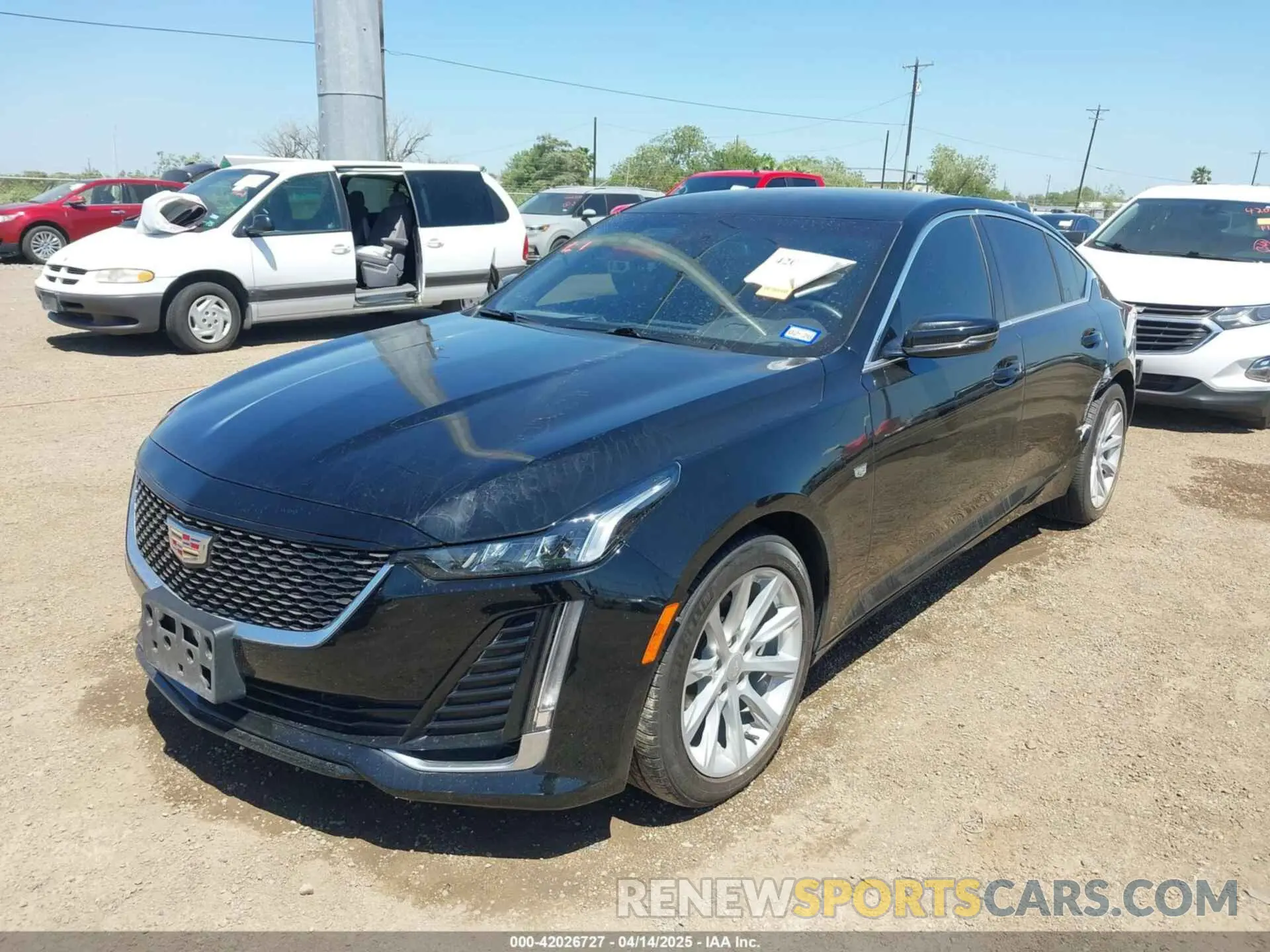 6 fotografías del automóvil dañado 1G6DM5RKXR0114188 CADILLAC CT5 2024
