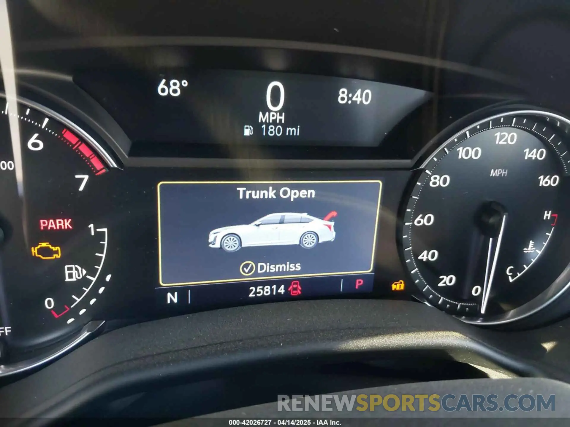 7 fotografías del automóvil dañado 1G6DM5RKXR0114188 CADILLAC CT5 2024