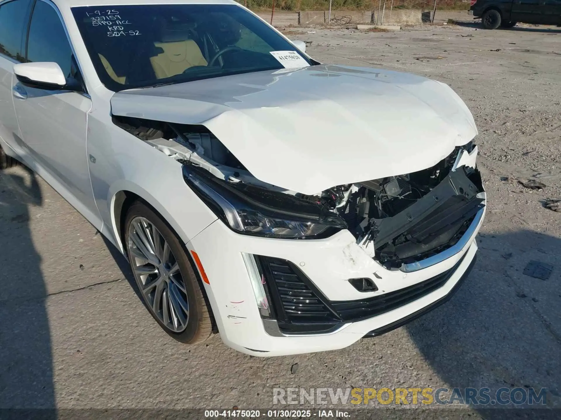 20 fotografías del automóvil dañado 1G6DN5RK4R0130576 CADILLAC CT5 2024