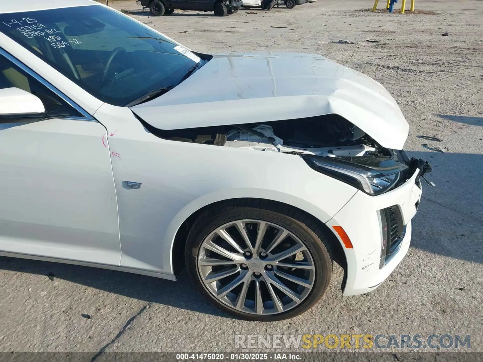 21 fotografías del automóvil dañado 1G6DN5RK4R0130576 CADILLAC CT5 2024