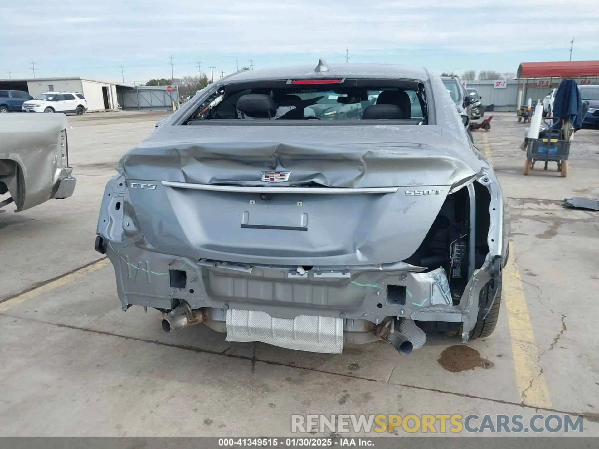 17 fotografías del automóvil dañado 1G6DN5RW3R0104943 CADILLAC CT5 2024