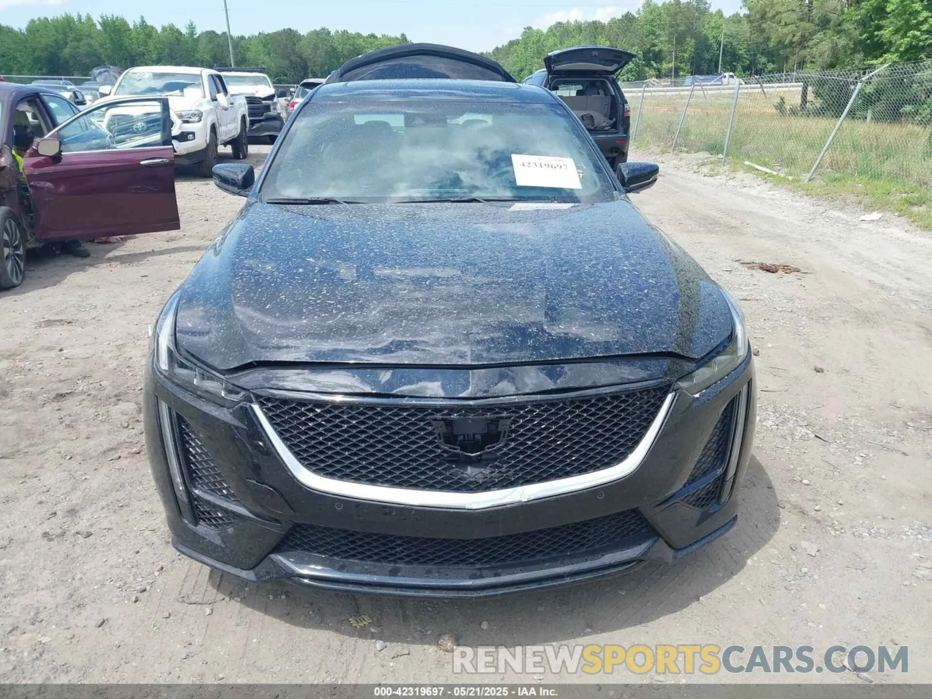 13 fotografías del automóvil dañado 1G6DP5RK3R0127081 CADILLAC CT5 2024