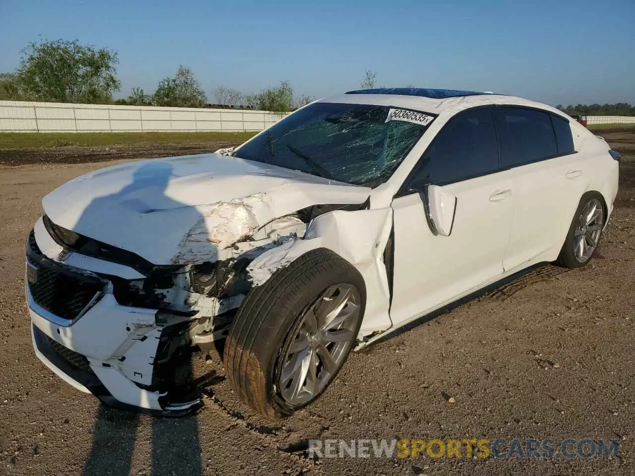 1 fotografías del automóvil dañado 1G6DP5RK6R0126197 CADILLAC CT5 2024