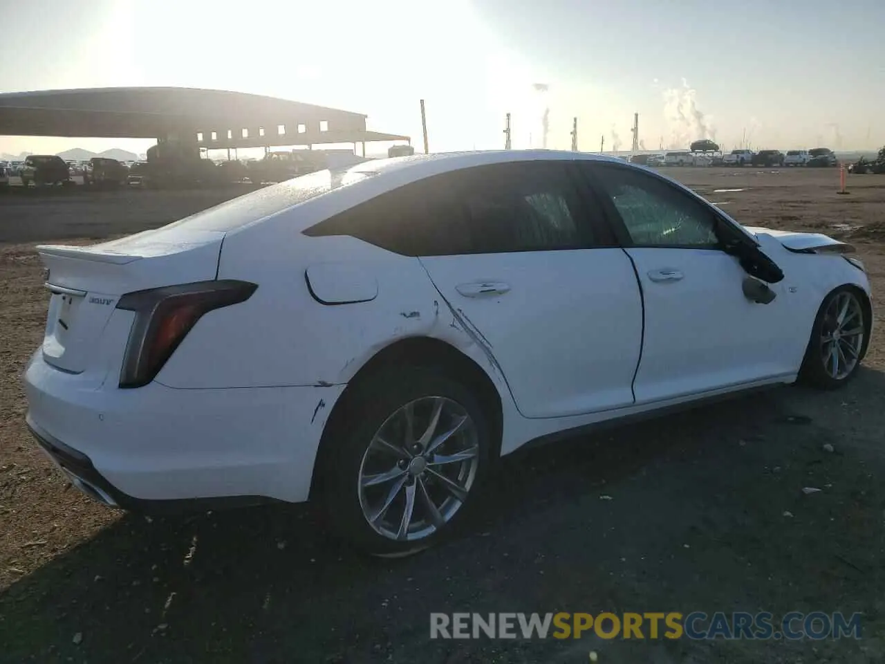 3 fotografías del automóvil dañado 1G6DP5RK6R0126197 CADILLAC CT5 2024