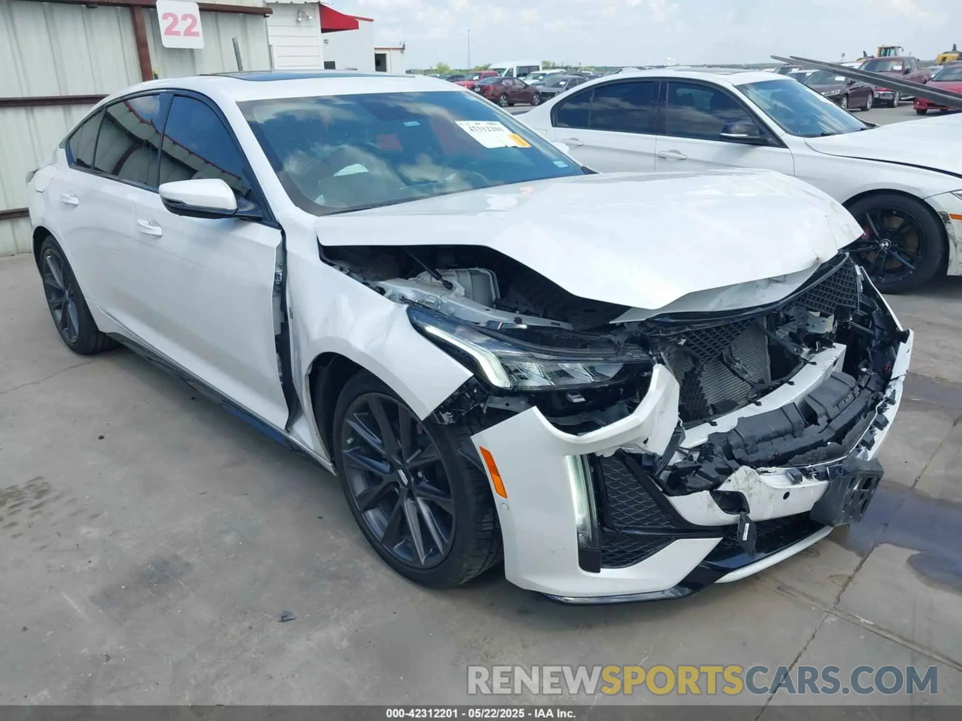 1 fotografías del automóvil dañado 1G6DP5RKXR0119799 CADILLAC CT5 2024