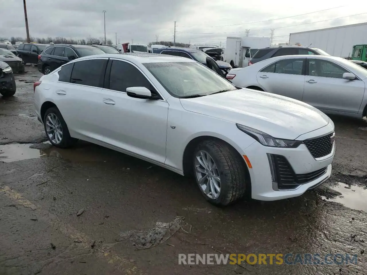 4 fotografías del automóvil dañado 1G6DT5RK4R0103934 CADILLAC CT5 2024