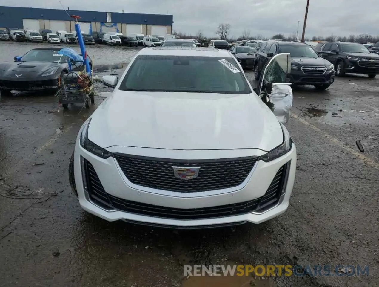 5 fotografías del automóvil dañado 1G6DT5RK4R0103934 CADILLAC CT5 2024