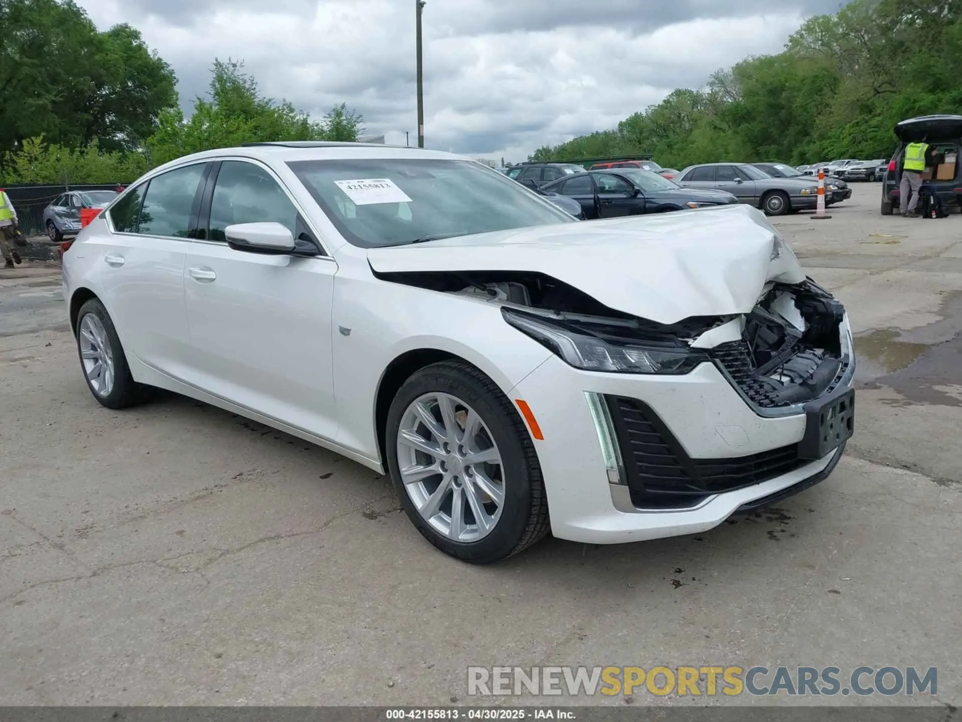 1 fotografías del automóvil dañado 1G6DX5RK5R0103588 CADILLAC CT5 2024