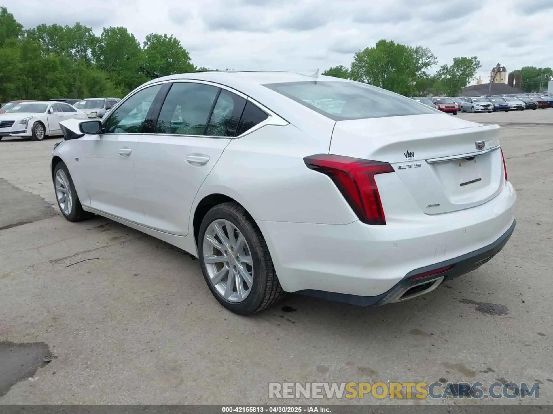 3 fotografías del automóvil dañado 1G6DX5RK5R0103588 CADILLAC CT5 2024