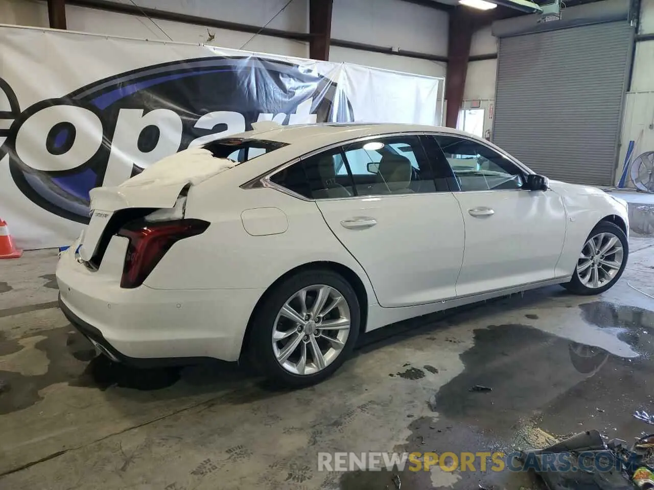 3 fotografías del automóvil dañado 1G6DN5RK0S0109486 CADILLAC CT5 2025