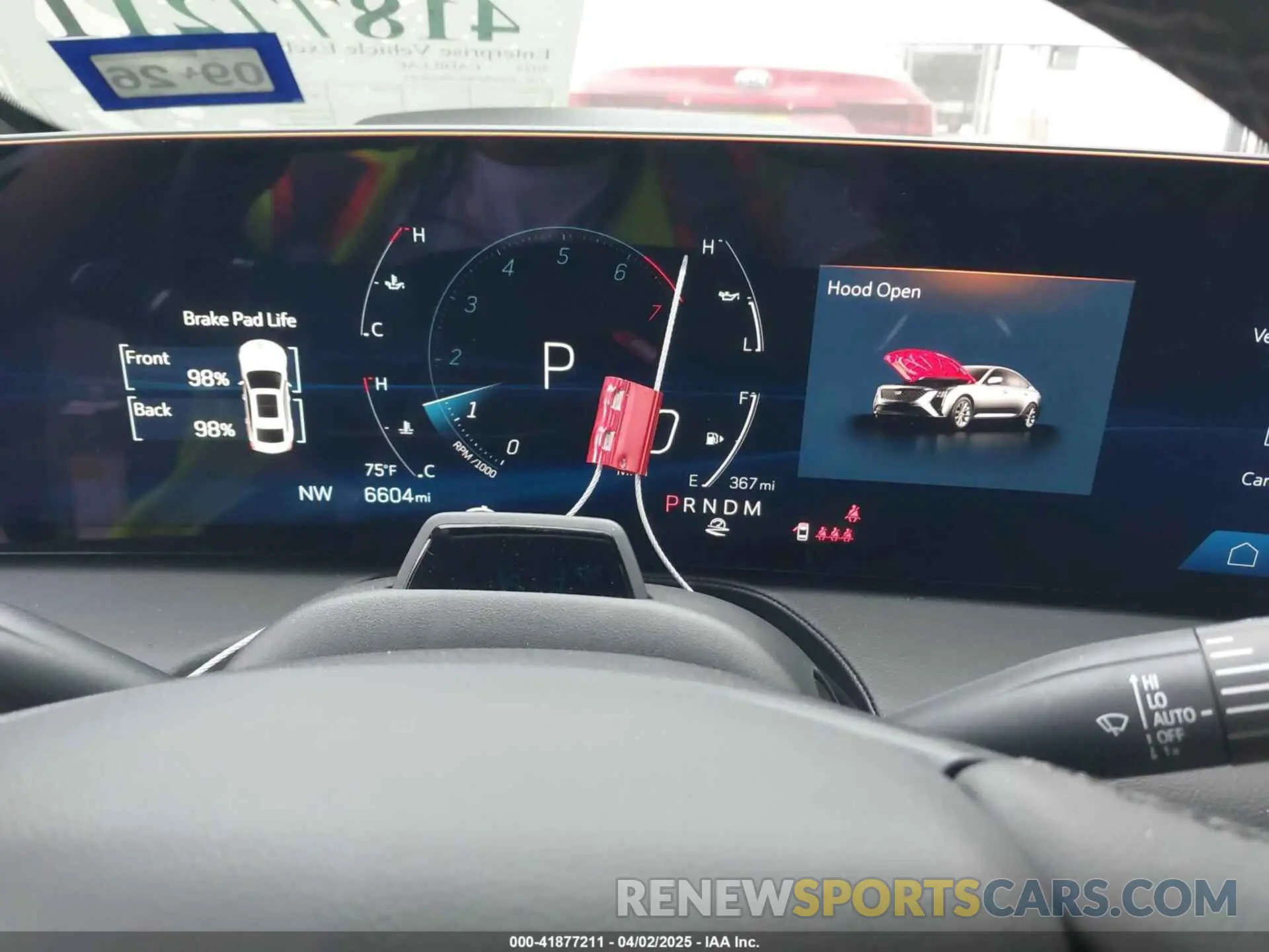 7 fotografías del automóvil dañado 1G6DN5RK5S0109211 CADILLAC CT5 2025