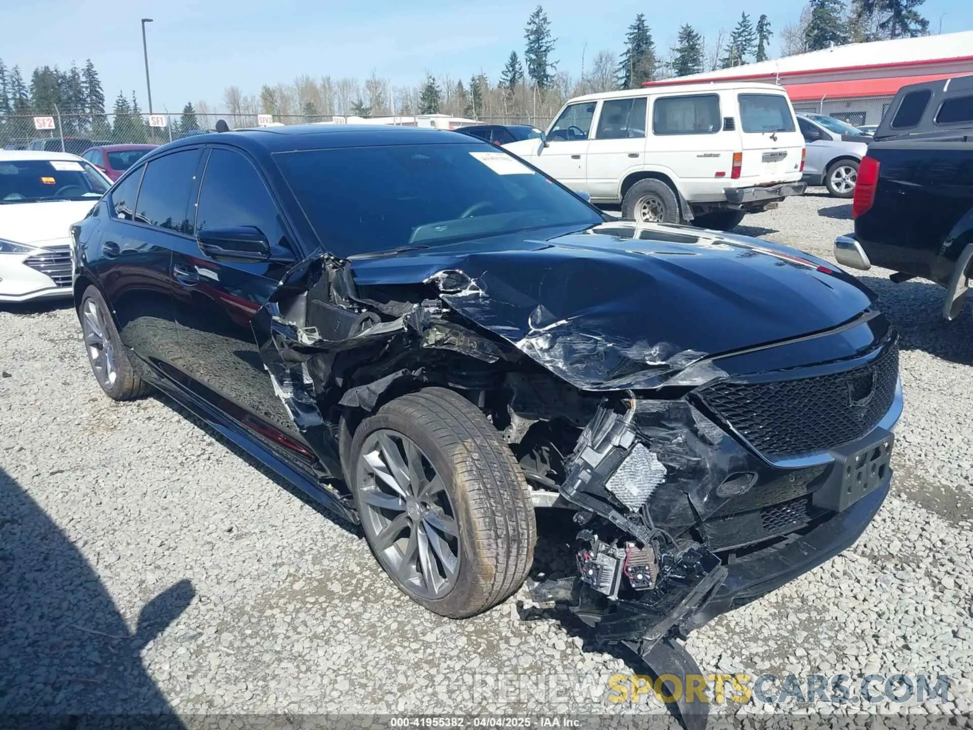 1 fotografías del automóvil dañado 1G6DP5RK0S0109112 CADILLAC CT5 2025