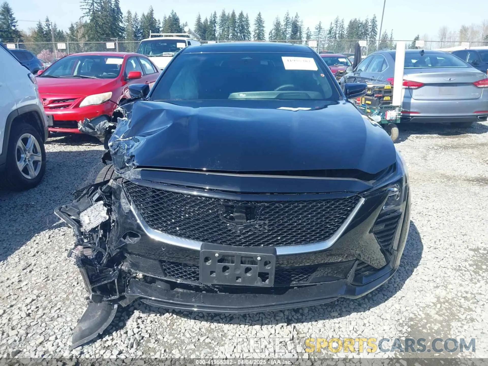 12 fotografías del automóvil dañado 1G6DP5RK0S0109112 CADILLAC CT5 2025