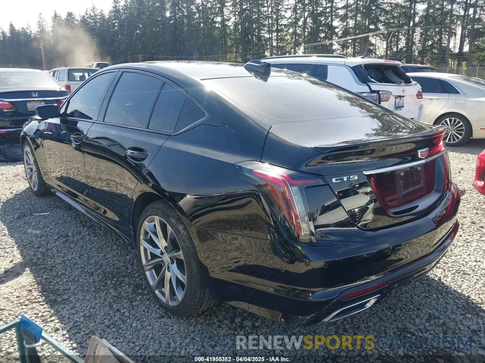 3 fotografías del automóvil dañado 1G6DP5RK0S0109112 CADILLAC CT5 2025