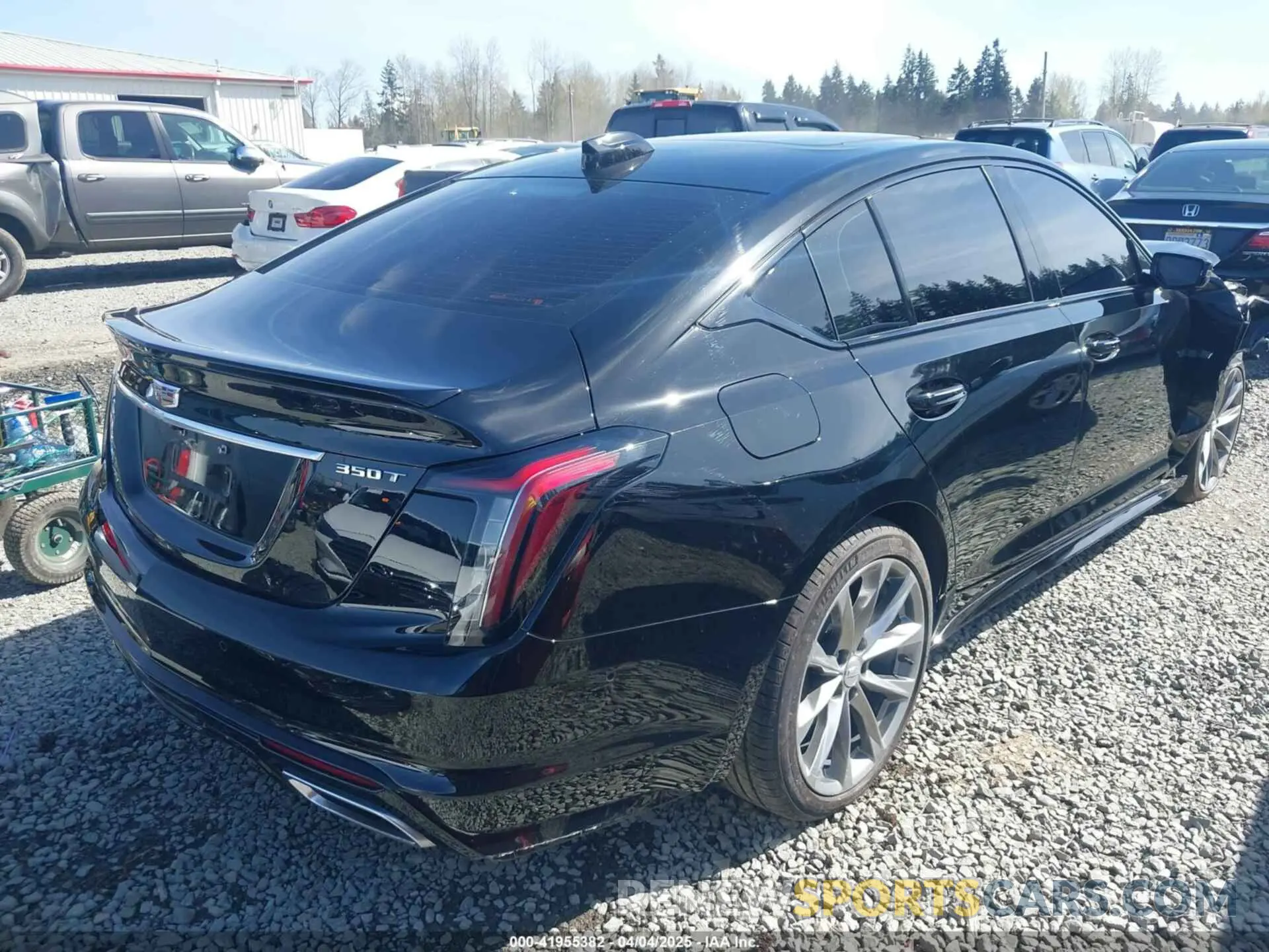4 fotografías del automóvil dañado 1G6DP5RK0S0109112 CADILLAC CT5 2025
