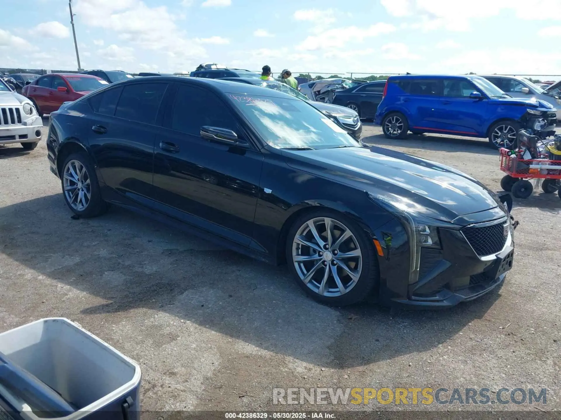 1 fotografías del automóvil dañado 1G6DP5RK3S0100470 CADILLAC CT5 2025