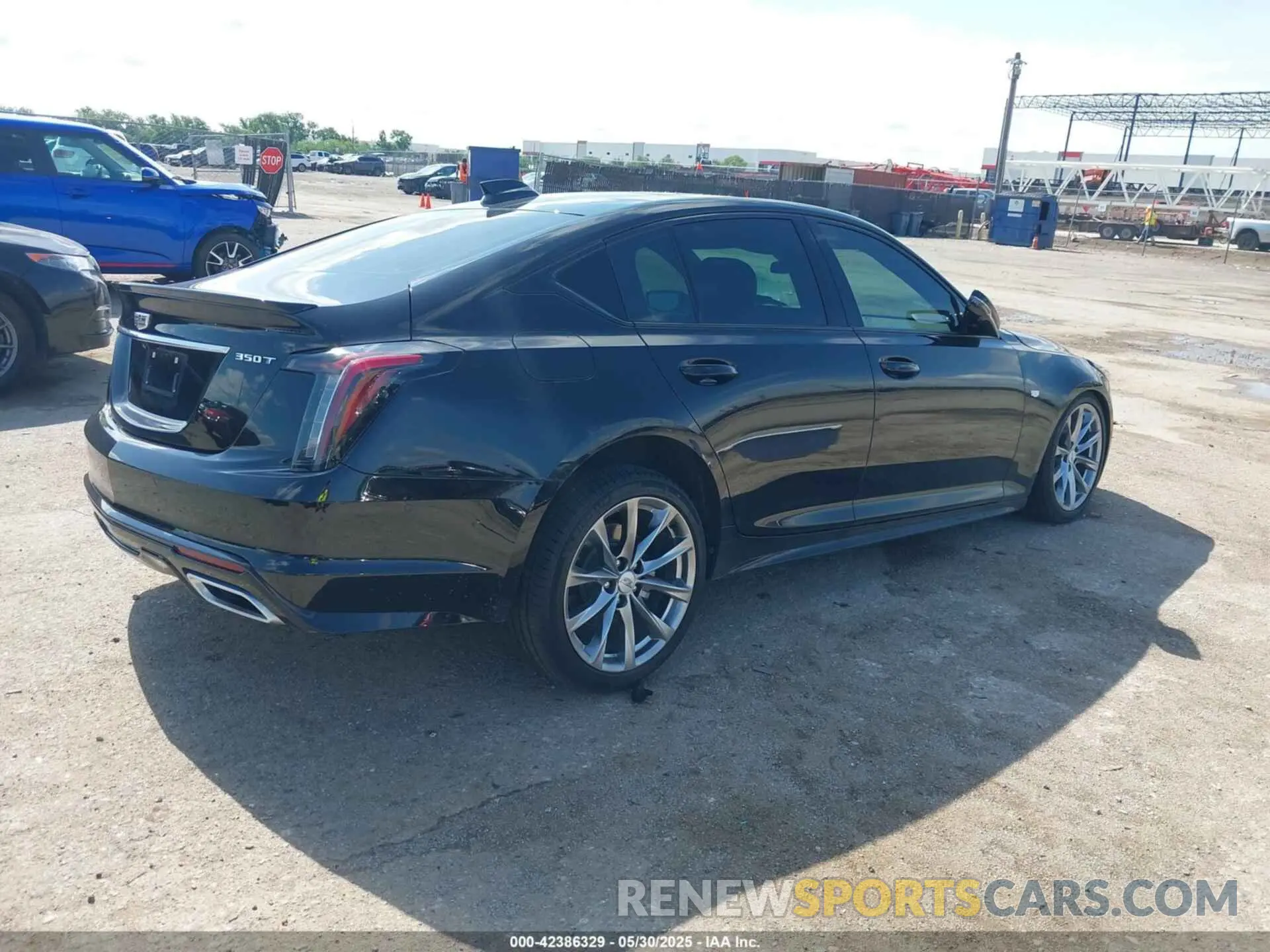 4 fotografías del automóvil dañado 1G6DP5RK3S0100470 CADILLAC CT5 2025