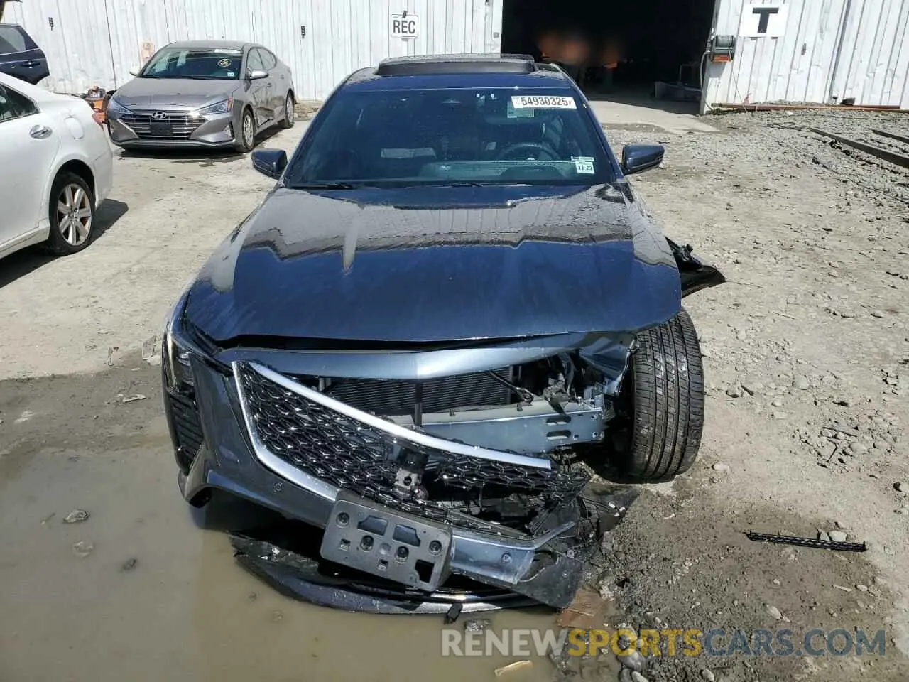 5 fotografías del automóvil dañado 1G6DS5RK6S0106455 CADILLAC CT5 2025