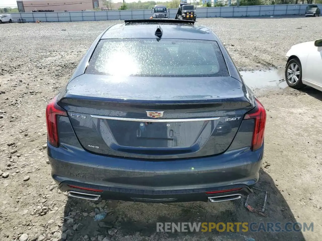 6 fotografías del automóvil dañado 1G6DS5RK6S0106455 CADILLAC CT5 2025