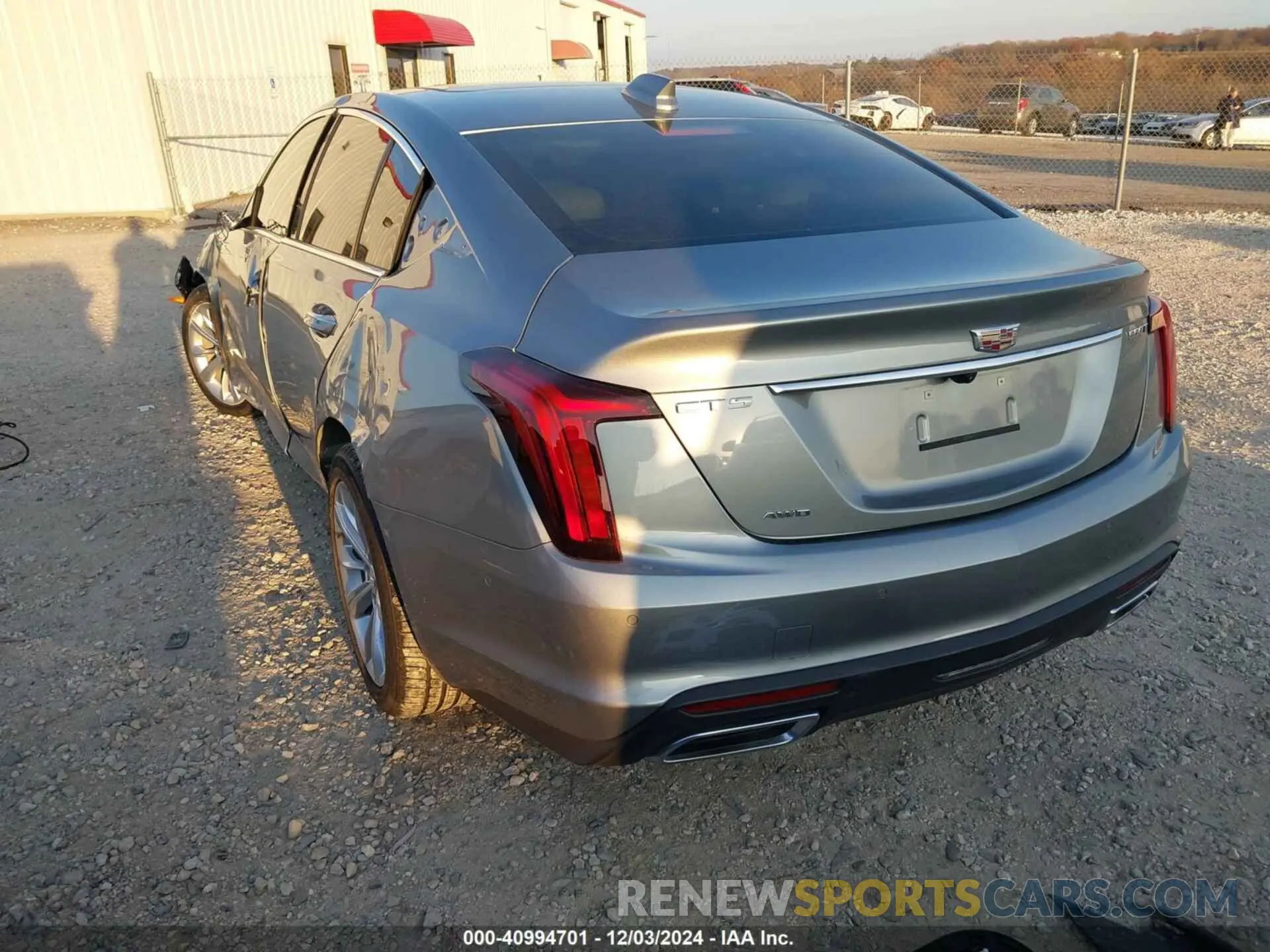 3 fotografías del automóvil dañado 1G6DS5RW8S0101910 CADILLAC CT5 2025