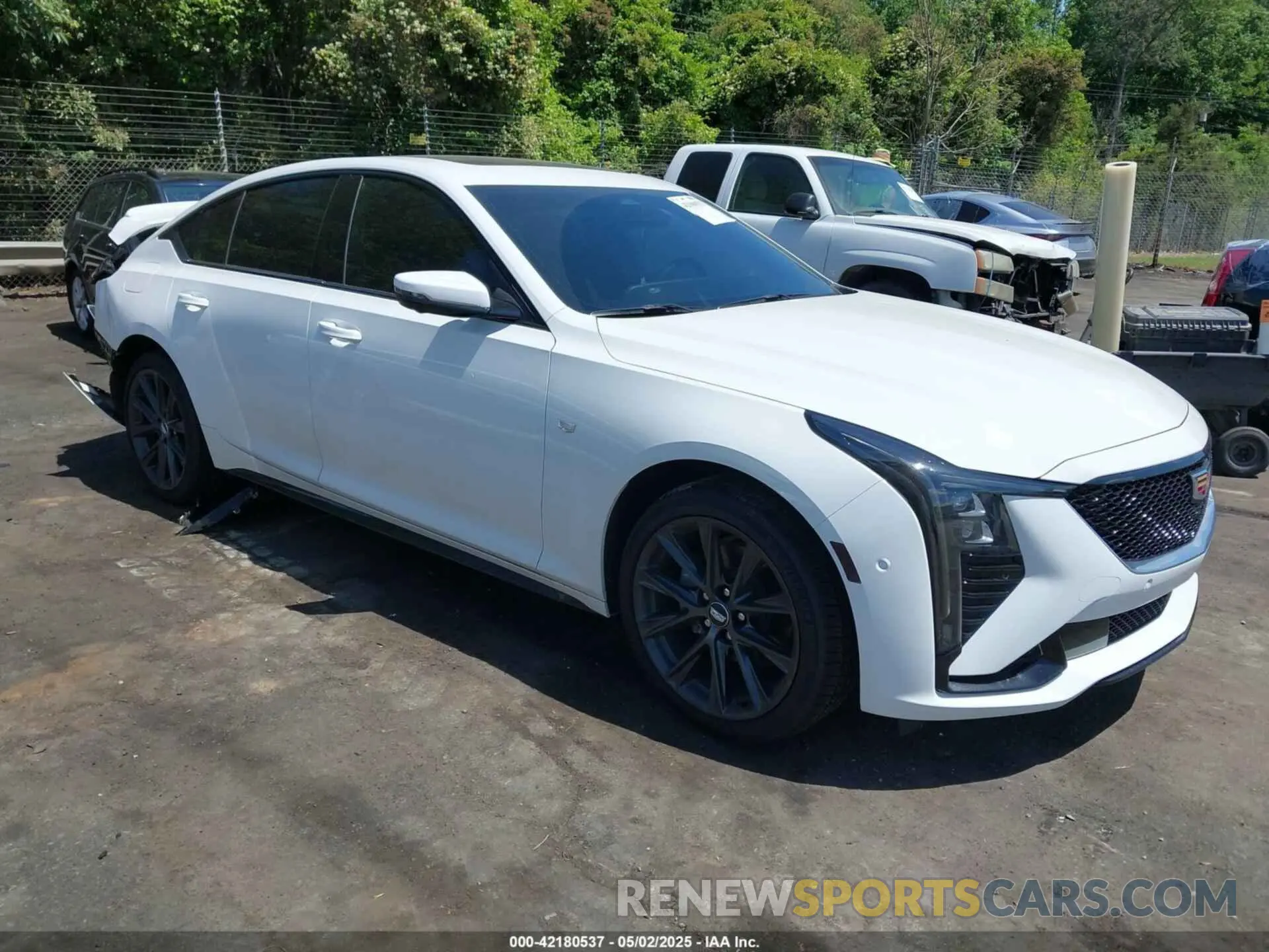 1 fotografías del automóvil dañado 1G6DU5RKXS0113726 CADILLAC CT5 2025
