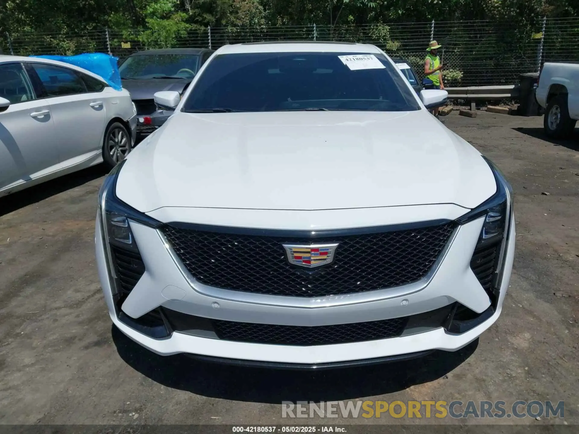 12 fotografías del automóvil dañado 1G6DU5RKXS0113726 CADILLAC CT5 2025