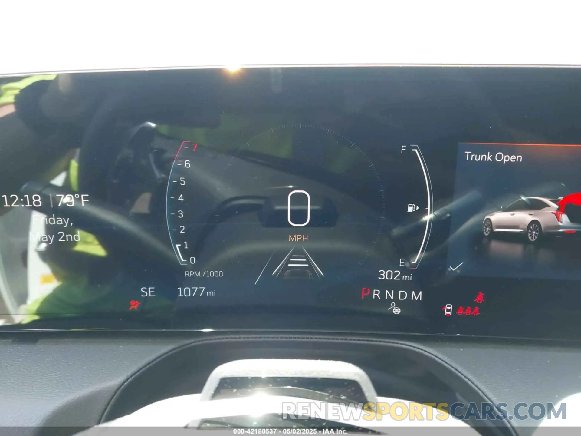 7 fotografías del automóvil dañado 1G6DU5RKXS0113726 CADILLAC CT5 2025