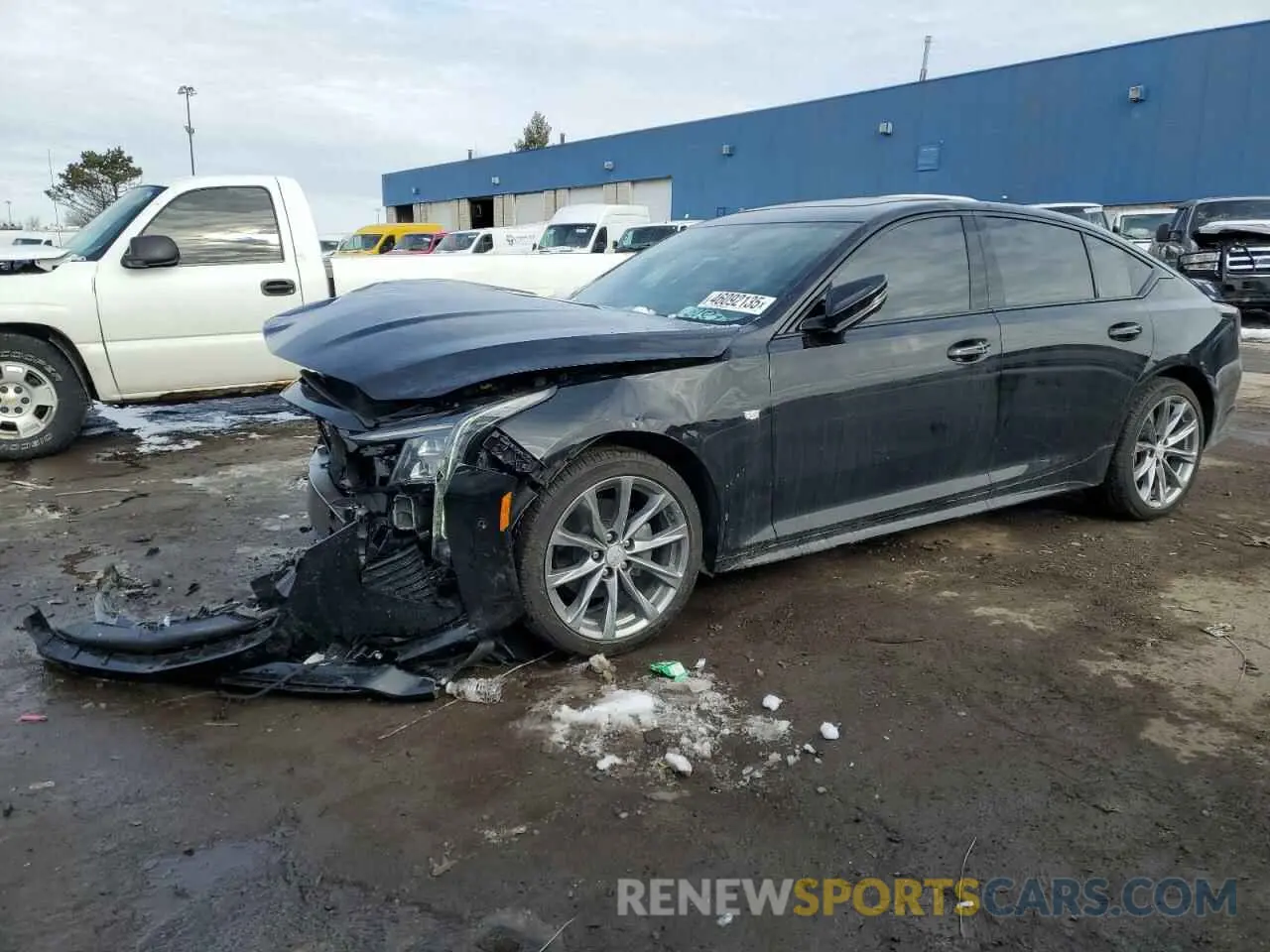 1 fotografías del automóvil dañado 1G6DU5RKXS0113984 CADILLAC CT5 2025